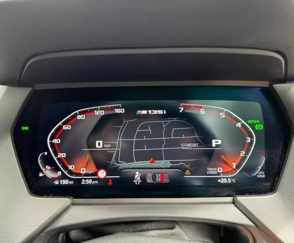 BMW iD7 virtual cluster 1