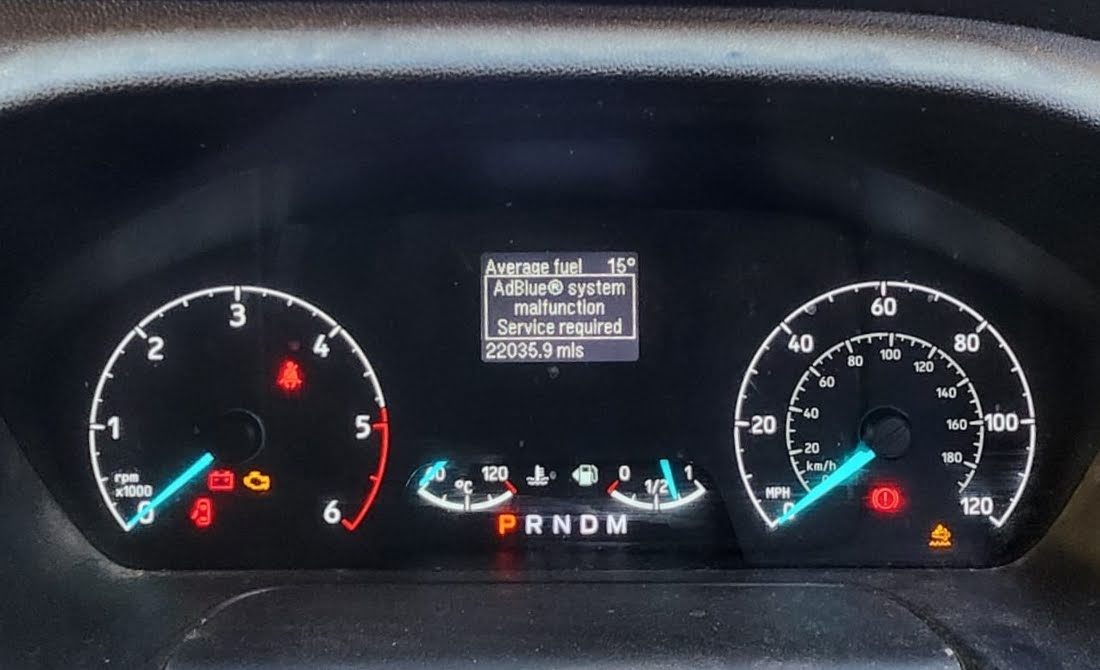 Ford-transit-adblue-removal