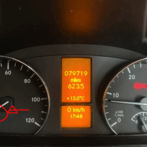 VW Crafter Tachograph Removal Service