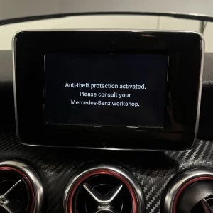 Mercedes Anti-Theft Removal Protection Removal